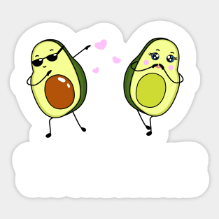 Avocado - You complete me Sticker